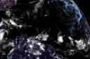 Beryl is strengthening over the Atlantic Ocean (NOAA via AP)