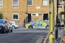 Picture from scene of Clerkenwell stabbing