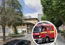 LFB rushed to a flat in Whitechapel after a fire tore through the building