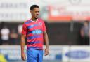 Dion Pereira put Dagenham & Redbridge ahead at Rochdale Image: Gavin Ellis/TGS Photo