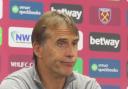 West Ham United boss Julen Lopetegui faces the media Image: Steve Blowers