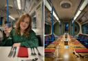 Did you know you can have a six-course Latino meal served on an old Victoria line tube carriage?