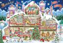 Santa’s Workshop, a 24-day stand-up advent calendar with 250 pieces