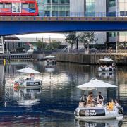 Canary Wharf's flotilla of barbecues