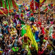 Elrow Town was launched in London in 2017, but takes place in other countries like Barcelona (2017)