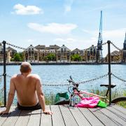 Royal Docks has a programme of outdoor swimming and activities this summer.  Image: Emma Nathan