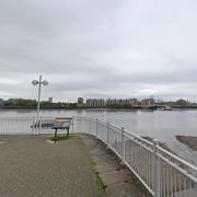 A body was found in the water of the River Thames