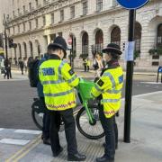 City of London Police have arrested three men in connection with bag thefts across the capital