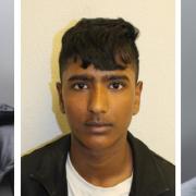 L-R: Gang leaders Masoom Ali, Mohammed Tariq and Ismail Mirza have been jailed