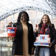 Volunteers out collecting for the Poppy Appeal