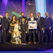 Masala presented with the Restaurant of the Year award for the London region by the Bangladesh Caterers Association