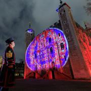 Lighting up the Tower of London