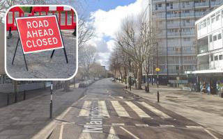 Manchester Road will be closed between peak hours for months