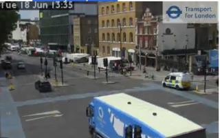 Police have issued an update after a crash on Cambridge Heath Road in Whitechapel