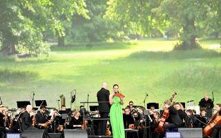 Myleene Klass hosted All Thing Orchestra with the Royal Philharmonic Concert Orchestra