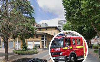 LFB rushed to a flat in Whitechapel after a fire tore through the building